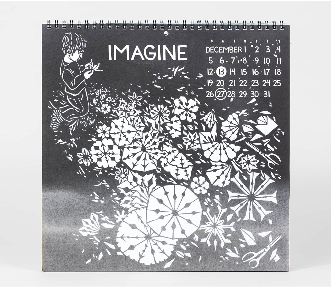 Shall We Begin 2027 Wall Calendar - Nikki McClure